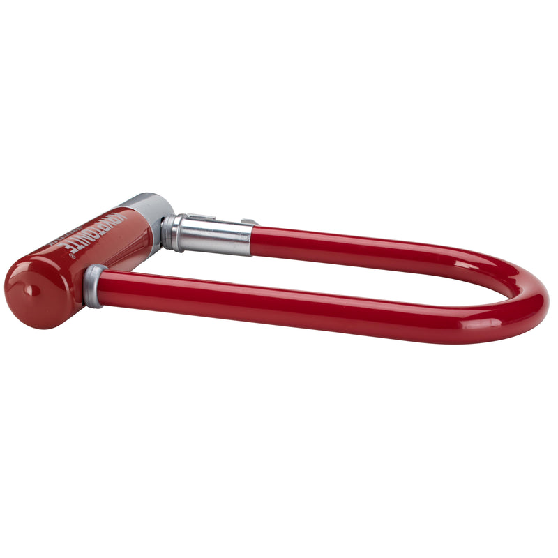 Load image into Gallery viewer, Kryptonite Krypto Series 2 Mini-7 U-Lock 3.25 x 7" Keyed Maroon w/ bracket