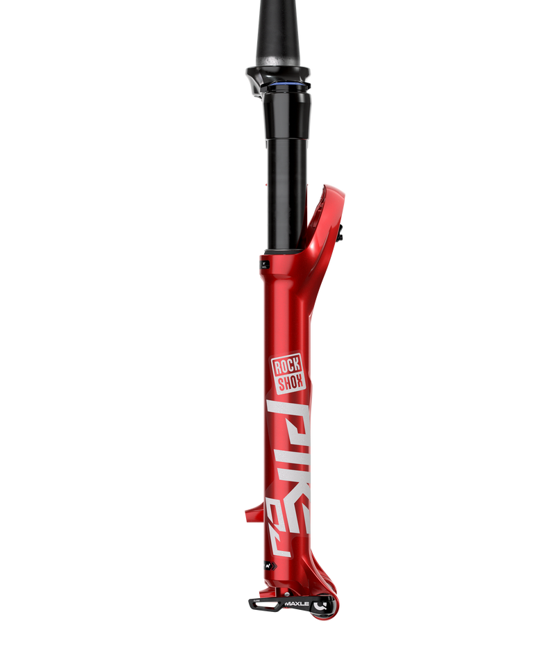Load image into Gallery viewer, RockShox Pike DJ 26" Fork - 15x100 Solo Air 100mm, Electric Red, Crown Adjust, Aluminum Stanchions, Tapered Disc, Includes 2 Bottom Tokens & Maxle Ultimate