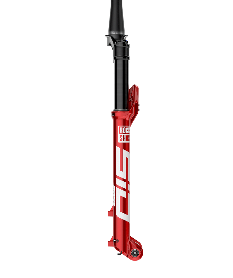 Load image into Gallery viewer, RockShox SID Ultimate Race Day 29" Boost Fork - 120mm Travel, Electric Red, 44mm Offset, Tapered DebonAir, Includes Fender & Maxle Stealth 2 Position