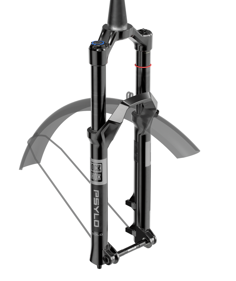Load image into Gallery viewer, RockShox Psylo Gold Isolator RC Suspension Fork - 27.5&quot;, 160 mm, 15 x 110 mm, 44 mm Offset, Gloss Black, A1
