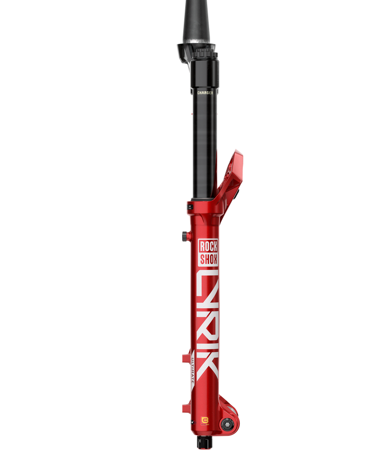 Load image into Gallery viewer, RockShox Lyrik Ultimate CHARGER 3.1 RC2 Fork - 27.5" Boost� 15x110, 150mm Travel, Electric Red, DebonAir+, Includes Fender & Tokens