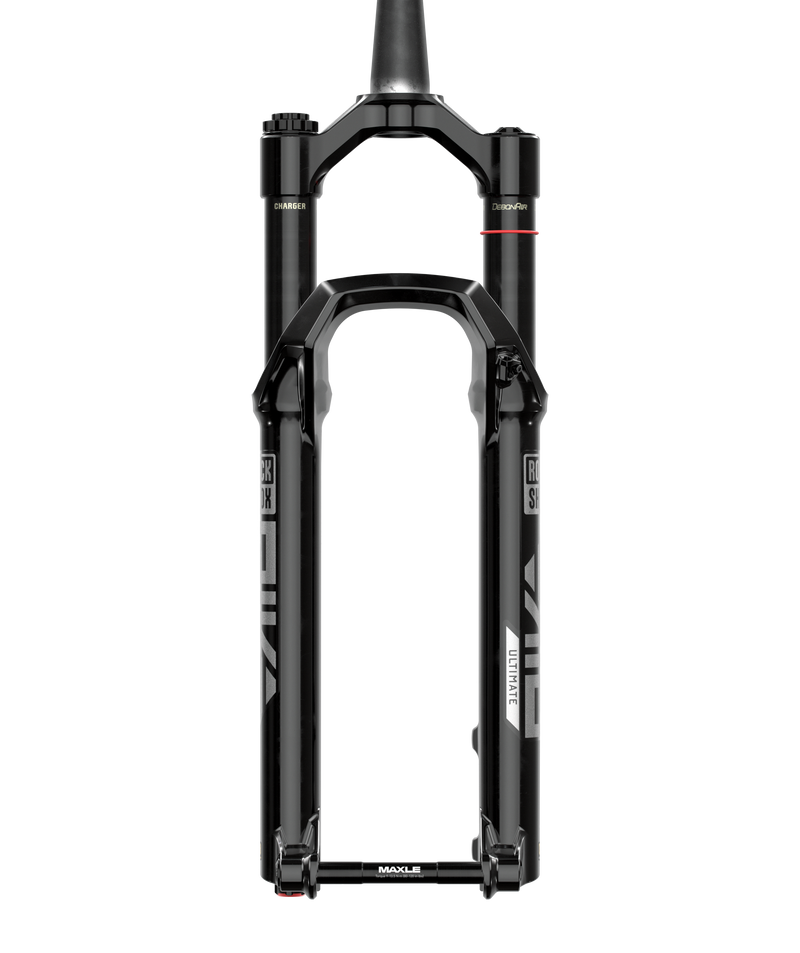 Load image into Gallery viewer, RockShox Pike Ultimate C2 Suspension Fork, 27.5'', DebonAir+ W/ButterCups, 130mm, 1-1/8''-1.5'', 15x110mm TA, Rake: