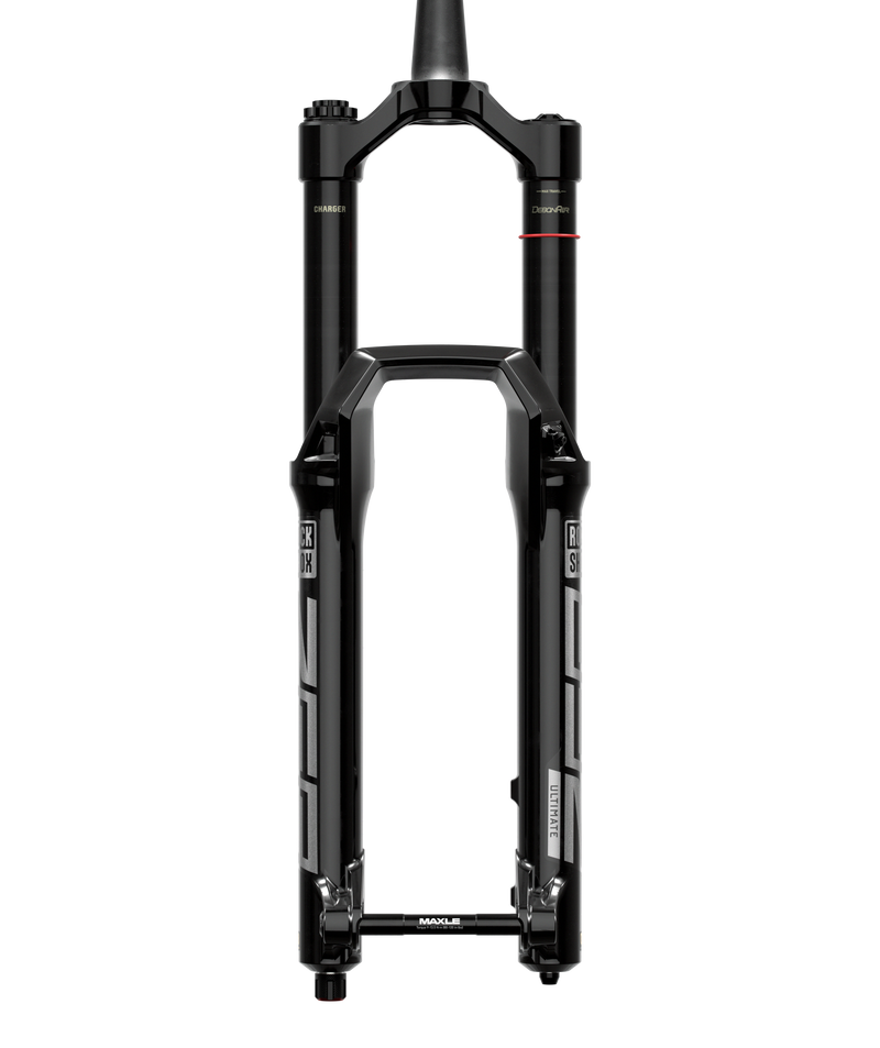 Load image into Gallery viewer, RockShox ZEB Ultimate A3 Suspension Fork, 27.5'', DebonAir+ W/ButterCups, 180mm, 1-1/8''-1.5'', 15x110mm TA, Rake: 44mm,