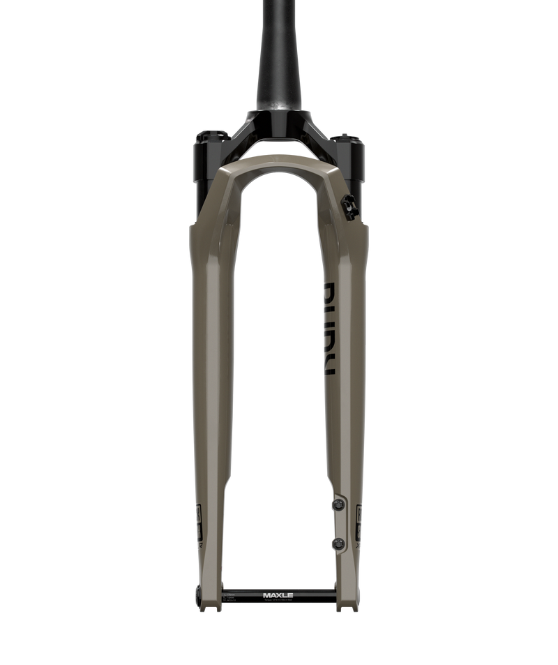 Load image into Gallery viewer, RockShox RUDY Ultimate XPLR Race Day 2 Gravel Suspension Fork | 700c, 30mm Stanchions, 12x100mm thru-axle, 45mm Offset, Tapered Steerer, Charger Race Day 2 Damper, Full Fender Compatibility, Lightweight Aluminum Crown, E-Bike Ready, Gloss Black