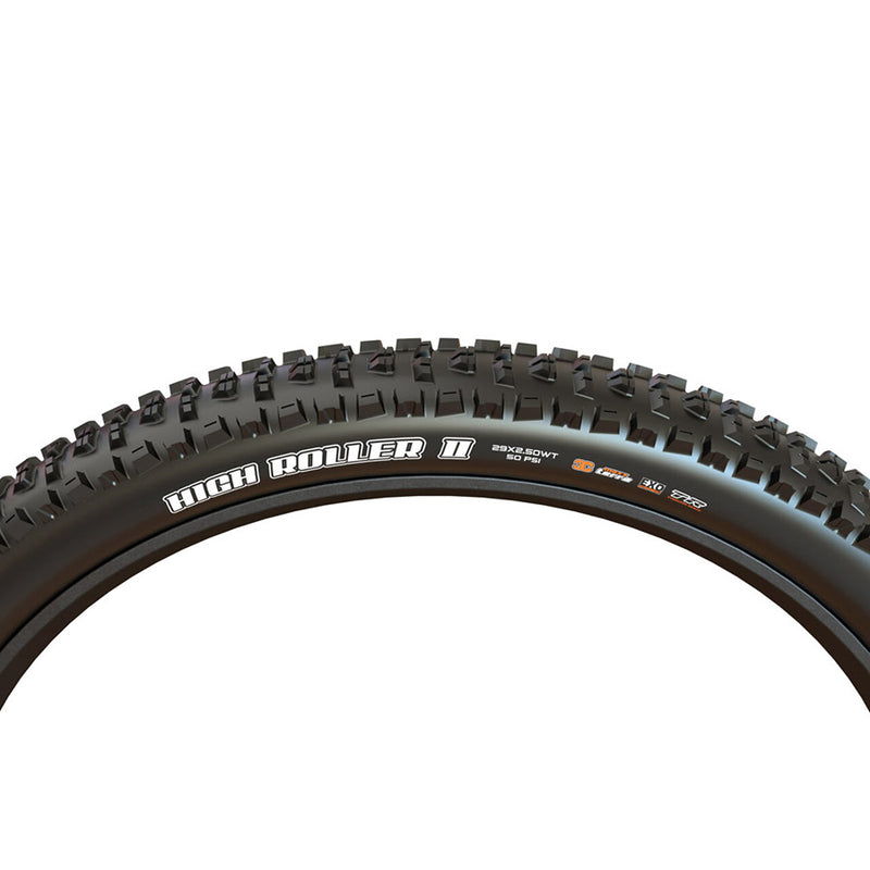 Load image into Gallery viewer, Maxxis High Roller II Tire Tubeless Folding Black Dual EXO Casing 26 x 2.3
