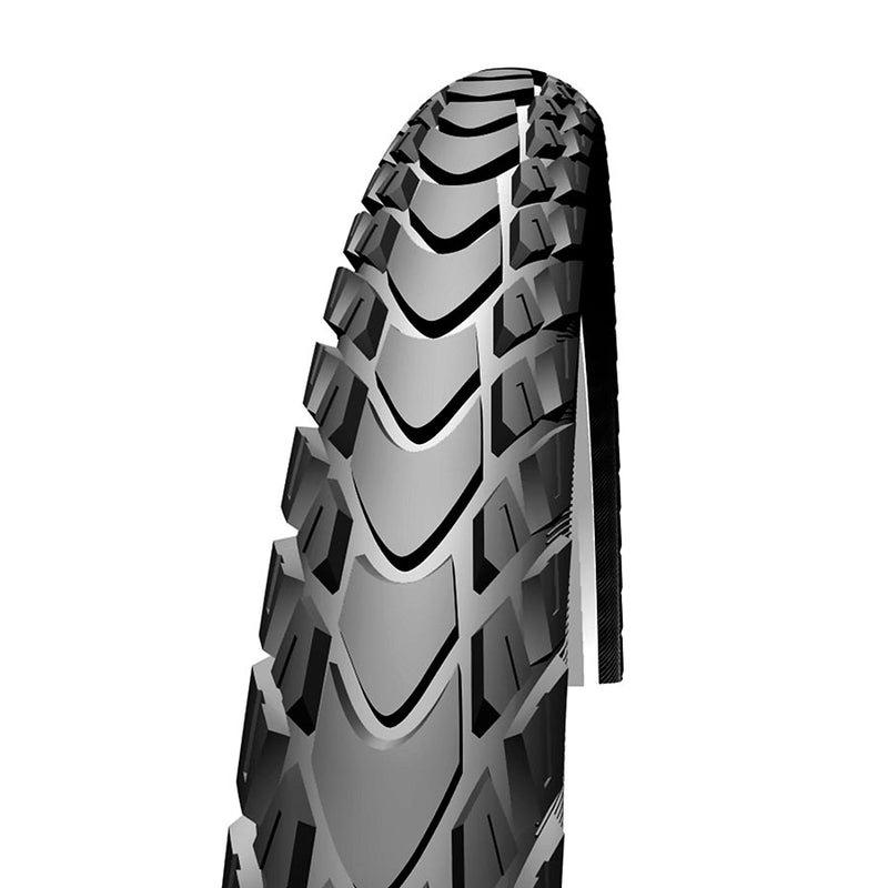 Load image into Gallery viewer, Pack of 2 Schwalbe Marathon Mondial Tire 700 x 35 Clincher Black/Reflective