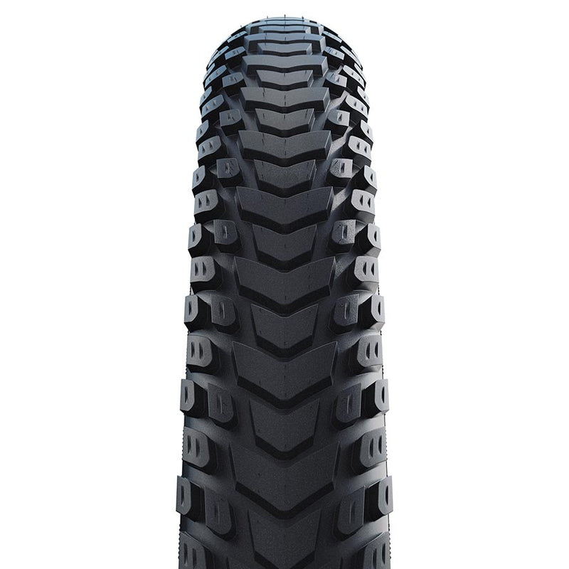 Load image into Gallery viewer, Schwalbe Marathon Mondial Hybrid Tire, 700x50C, Folding, Clincher, Addix, V-Guard, 67TPI, Black