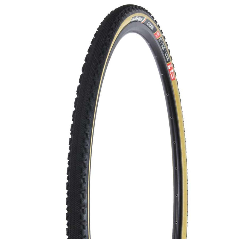 Load image into Gallery viewer, Challenge Chicane Pro Tire 700x33C, Folding, Clincher, Natural, SuperPoly, PPS, 300TPI, Tanwall