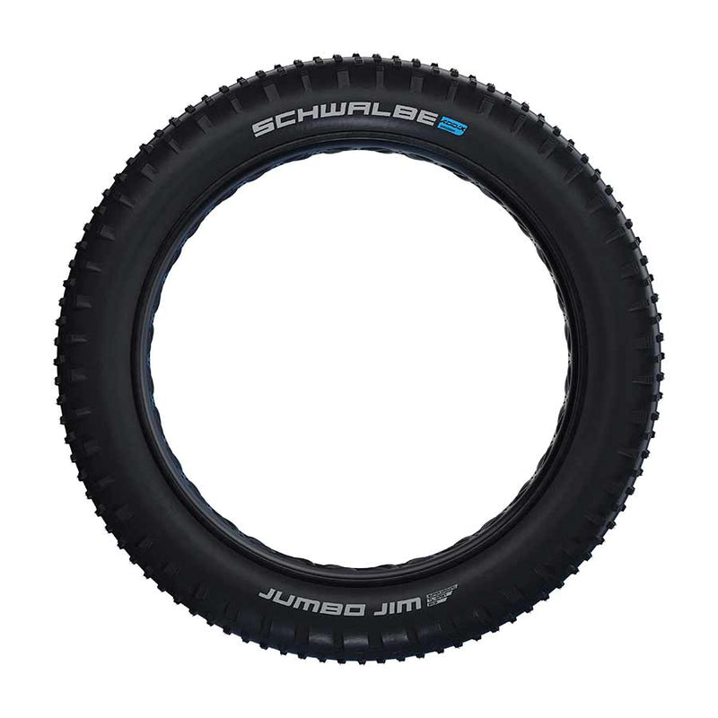 Load image into Gallery viewer, Schwalbe Jumbo Jim Tire 26 x 4 Tubeless Folding Black Evo Super Ground Grip