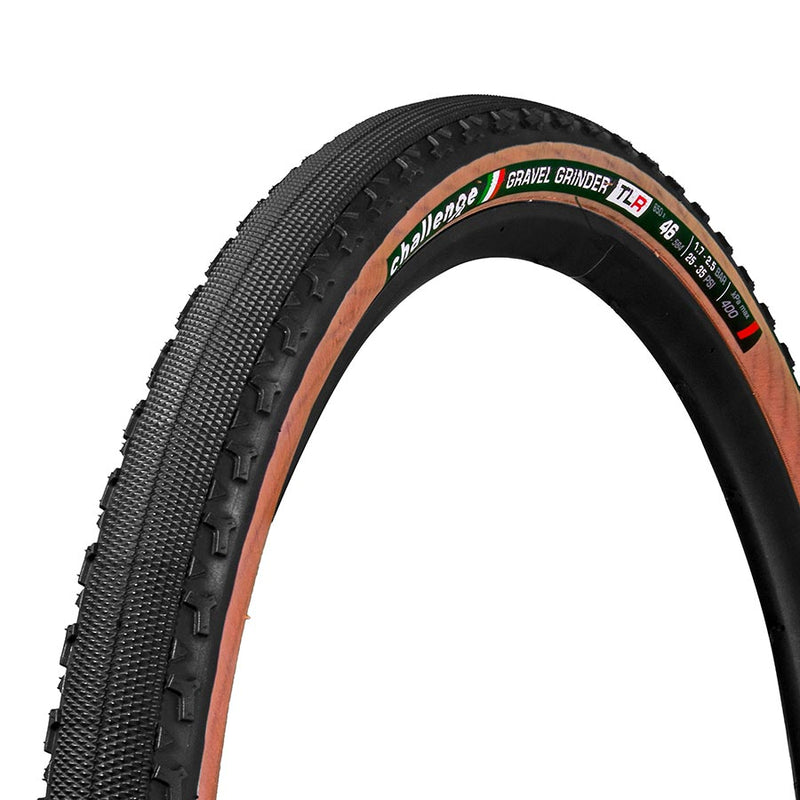 Load image into Gallery viewer, Challenge Gravel Grinder TLR 650x46C Tubeless Ready Folding Tires Durable Nylon, Vulcanized, Tanwall