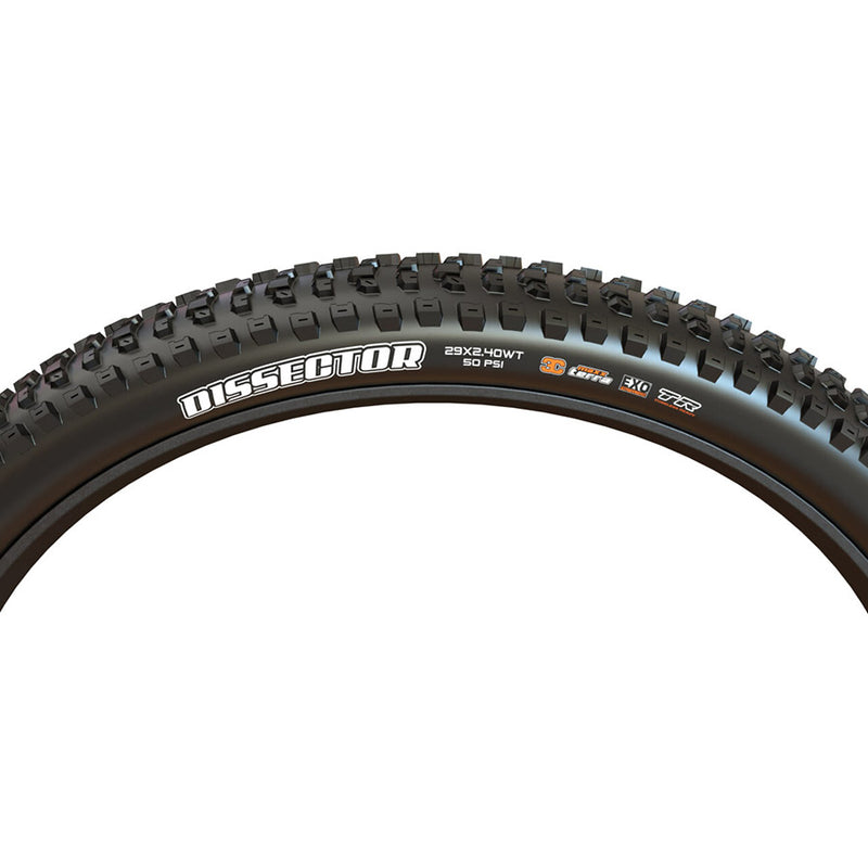 Load image into Gallery viewer, Maxxis Dissector Tire 29 x 2.4 Tubeless Folding 3C MaxxGrip DH Wide Trail