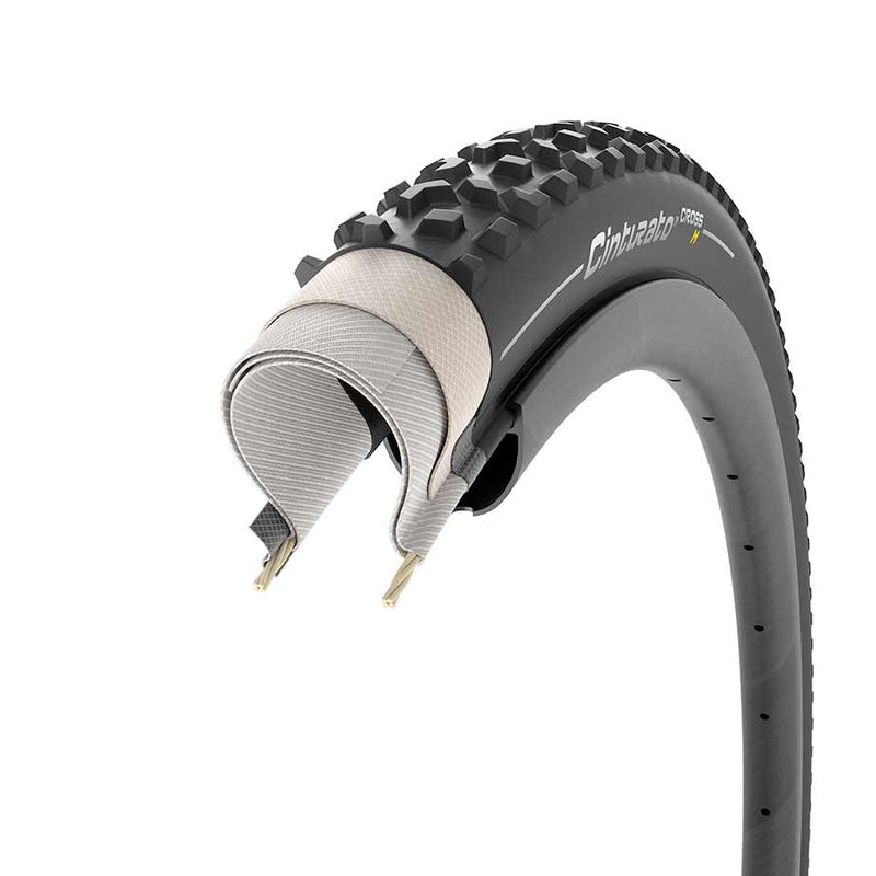 Load image into Gallery viewer, Pirelli Cinturato Cross M Tire Tubeless Folding Black SpeedGRIP 700 x 33