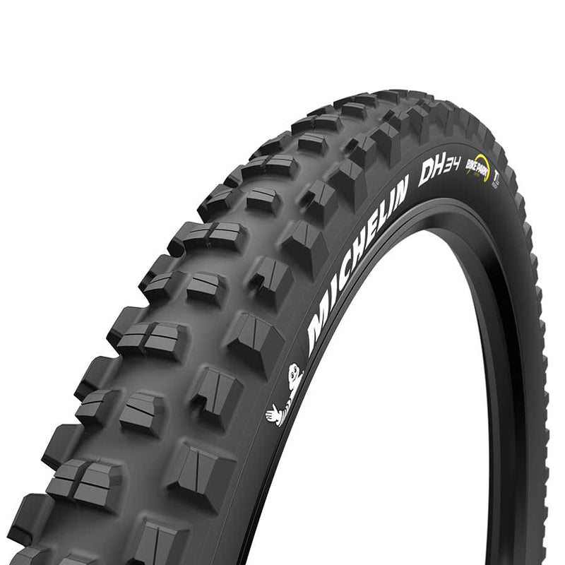 Load image into Gallery viewer, Pack of 2 Michelin DH34 Bike Park Tire 29 x 2.4 Tubeless Wire Black Road Bike