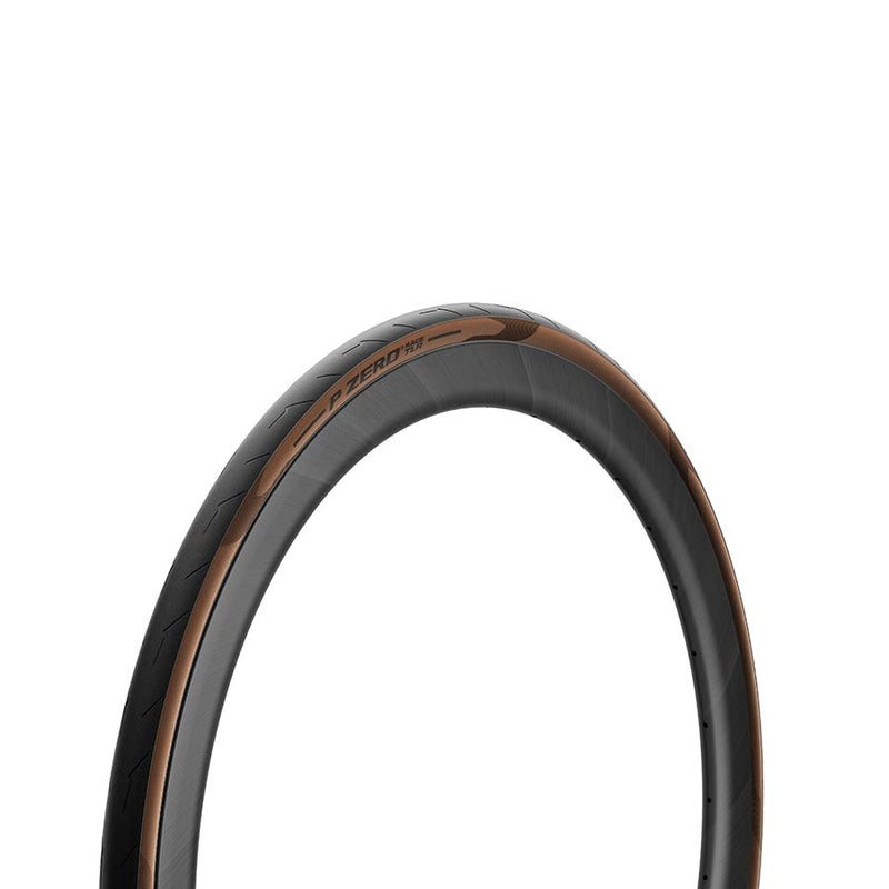 Load image into Gallery viewer, Pirelli PZero Race TLR Road Tire, 700x32C, Folding, Tubeless Ready, SmartEVO, SpeedCORE, 120TPI, Tanwall, Made in Italy