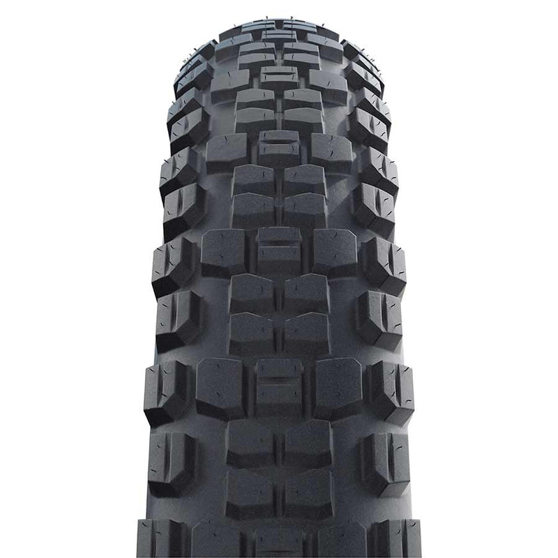 Load image into Gallery viewer, Schwalbe Johnny Watts Tire 27.5''x2.80, Folding, Addix E, SnakeSkin, Perf, DoubleDefense, RaceGuard, Black
