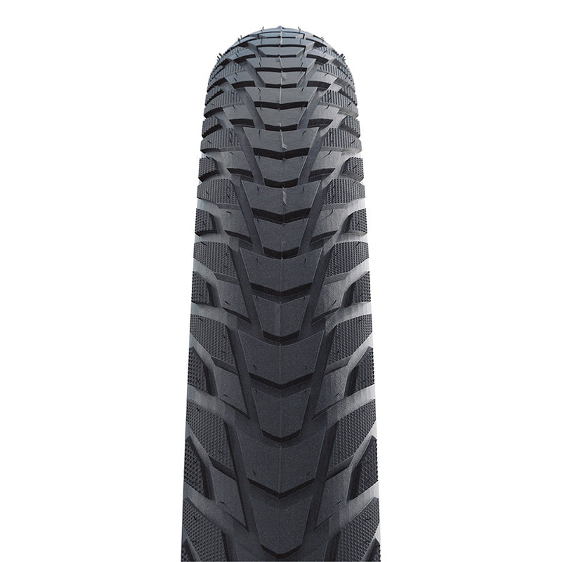 Load image into Gallery viewer, Schwalbe Marathon E-Plus Hybrid Tire, Wire, Clincher, Addix E, TwinSkin, 67TPI, Black Reflective