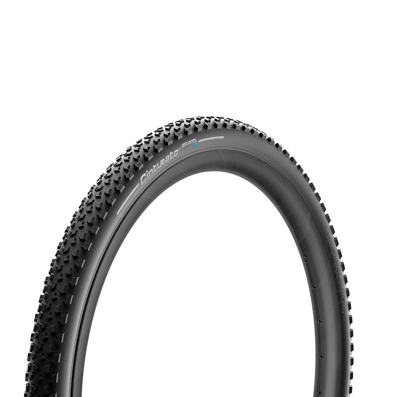 Load image into Gallery viewer, Pirelli Cinturato Gravel S Tire - 700 x 45, Tubeless, Folding, Black