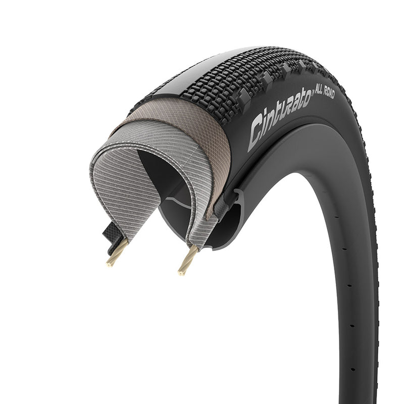 Load image into Gallery viewer, Pirelli Cinturato All Road Gravel Tire, 700x50C, Folding, Tubeless Ready, PROCompound Gravel, ProWALL Gravel, 60TPI,