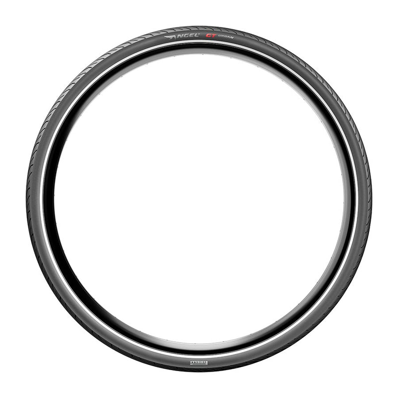 Load image into Gallery viewer, Pirelli Angel GT Urban Tire - 700 x 42, Clincher, Wire, Black, Reflective