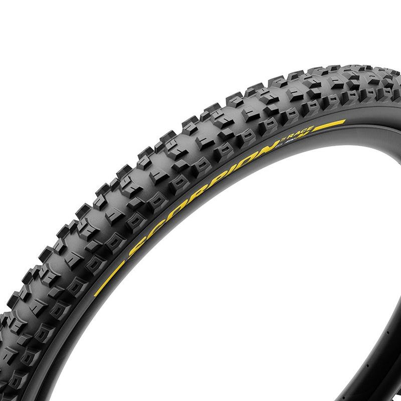 Load image into Gallery viewer, Pirelli Scorpion Race Enduro M, Mountain Tire, 27.5x2.5, Folding, Tubeless Ready, SmartEVO DH, DualWALL, 60TPI, Black