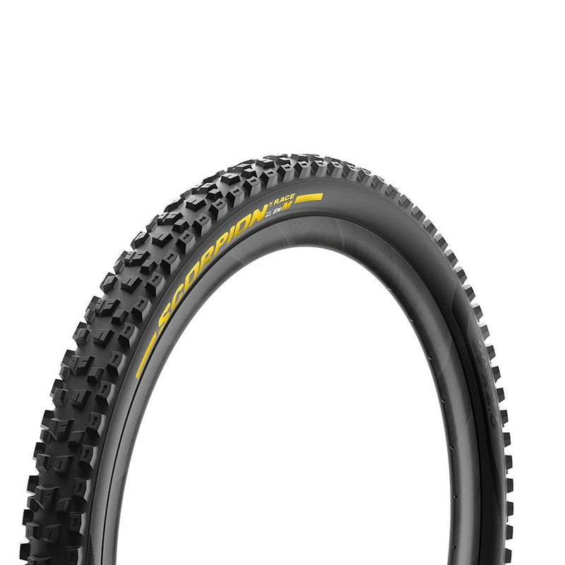 Load image into Gallery viewer, Pirelli Scorpion Race Enduro M, Mountain Tire, 27.5x2.5, Folding, Tubeless Ready, SmartEVO DH, DualWALL, 60TPI, Black