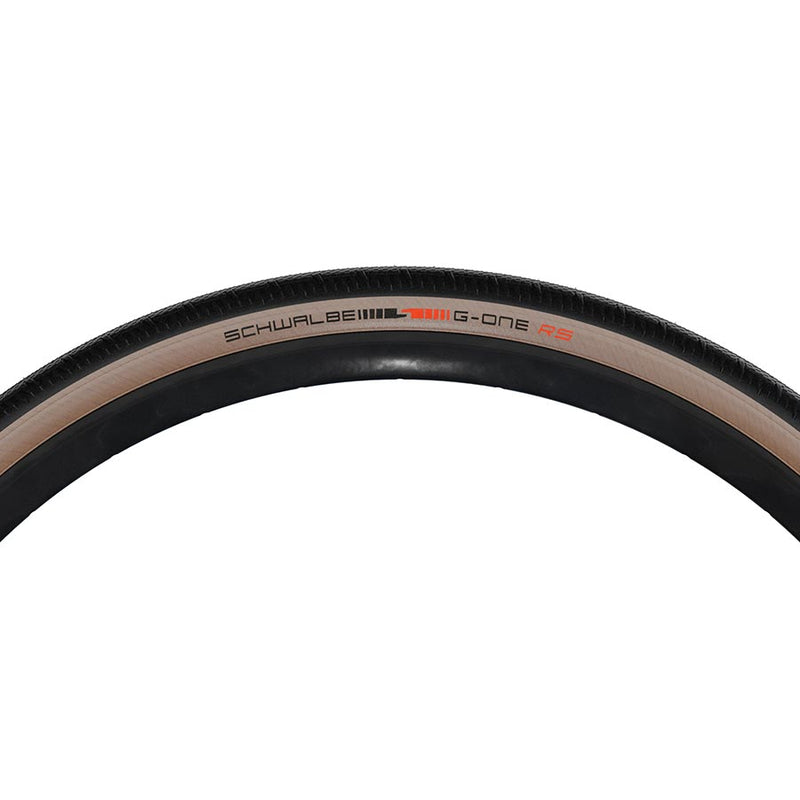 Load image into Gallery viewer, Schwalbe G-One RS Pro Gravel Tire, 700x45C, Folding, Tubeless Ready, Addix Race, Pro, 67TPI, Transparent Sidewall