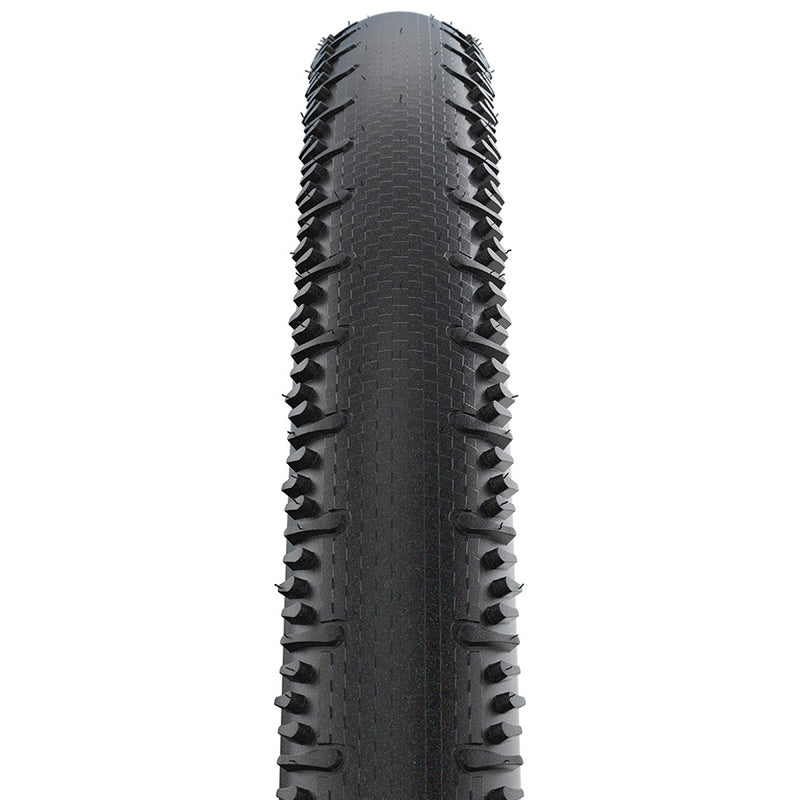 Load image into Gallery viewer, Schwalbe G-One RS Pro Gravel Tire, 700x43, Folding, Tubeless Ready, Addix Race, V-Guard, 67TPI, Black
