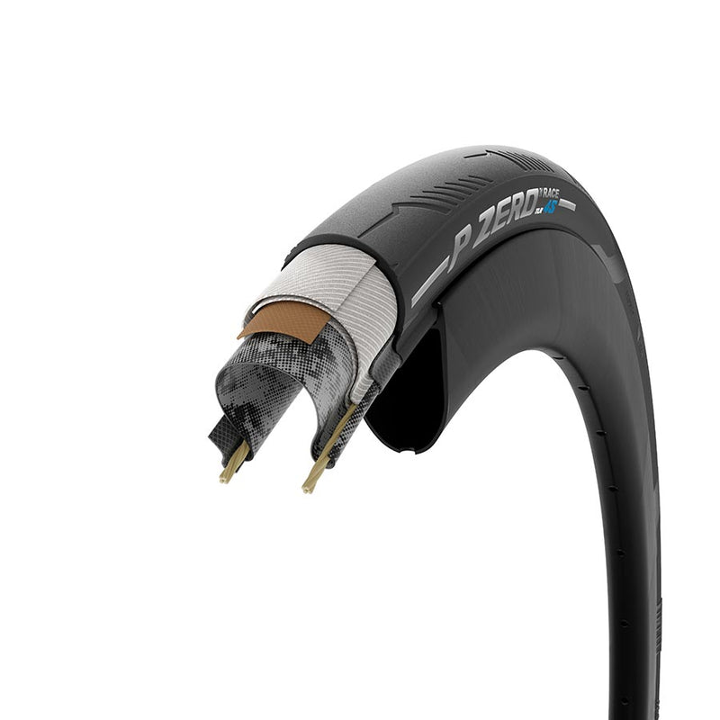 Load image into Gallery viewer, Pirelli P ZERO Race TLR 4S Road Tire, 700x32C, Folding, Tubeless Ready, SmartEVO, TechWALL+, 127TPI, Black