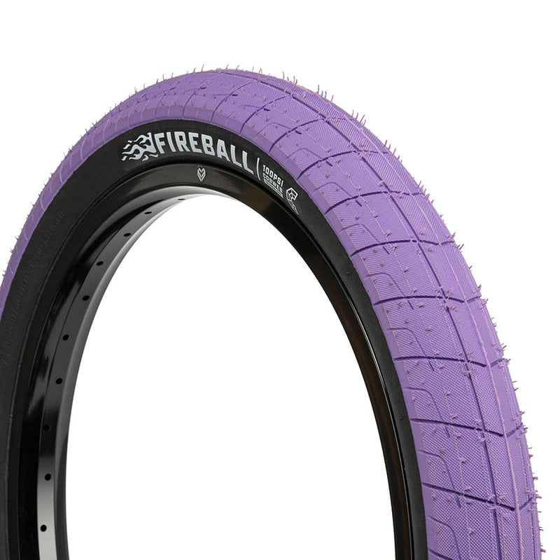 Load image into Gallery viewer, Eclat Fireball 20''x2.30 Wire, Clincher, Anti-Puncture Layer, 60TPI, Purple