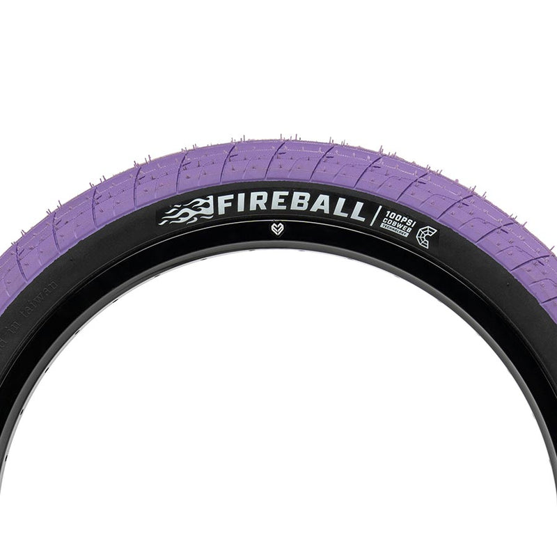 Load image into Gallery viewer, Eclat Fireball 20''x2.30 Wire, Clincher, Anti-Puncture Layer, 60TPI, Purple