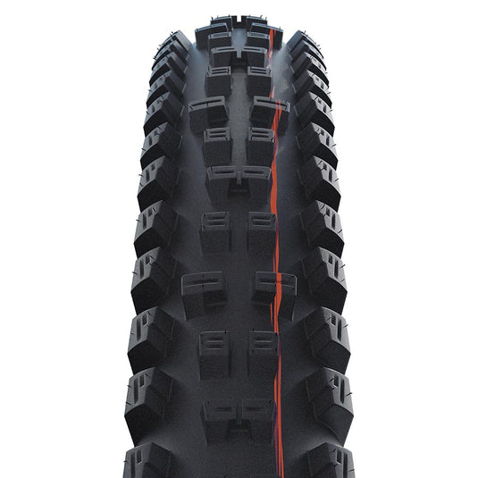 Schwalbe Tacky Chan Mountain Tire, 27.5"x2.40, Folding, Clincher, Addix Soft, Super Gravity, TL Easy, 67TPI, Black
