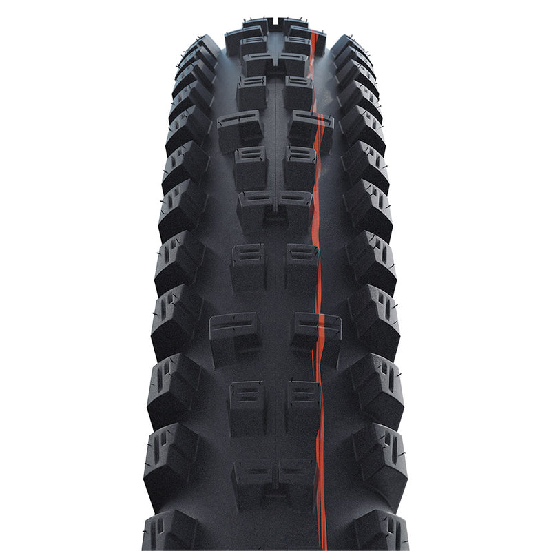 Load image into Gallery viewer, Schwalbe Tacky Chan Tire - 29 x 2.40, Tubeless, Folding, Black, Evolution Line, Super Gravity, Addix Soft, E-50