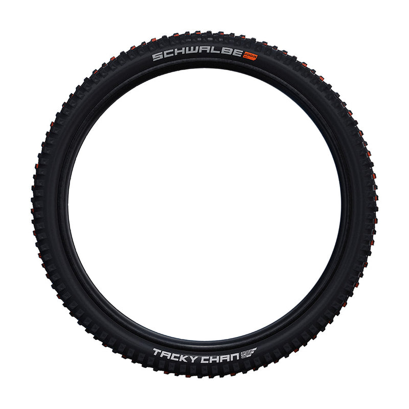 Load image into Gallery viewer, Schwalbe Tacky Chan Tire - 29 x 2.40, Tubeless, Folding, Black, Evolution Line, Super Gravity, Addix Soft, E-50