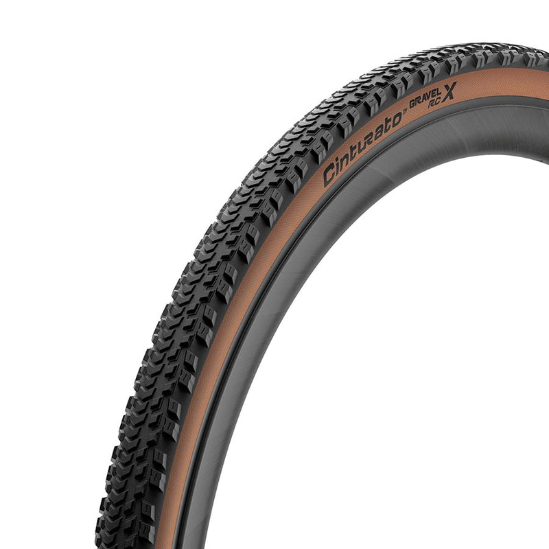 Load image into Gallery viewer, Pirelli Cinturato Gravel RC X, Gravel Tire, 700x40C, Folding, Tubeless Ready, SpeedGrip, TechWALL, 60TPI, Tanwall