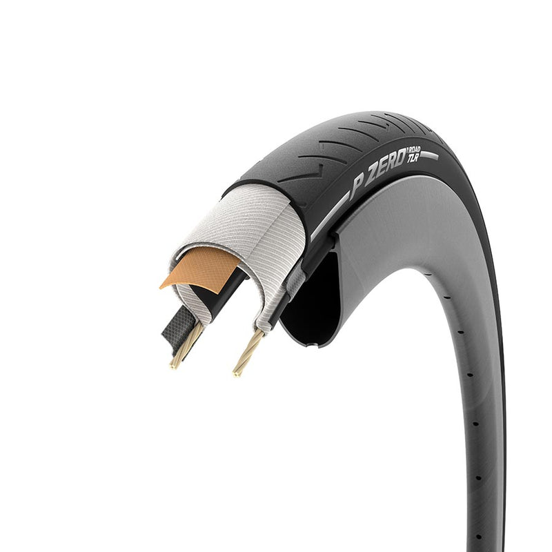 Load image into Gallery viewer, Pirelli P ZERO Road TLR Tire - 700 x 28, Tubeless, Folding, Black