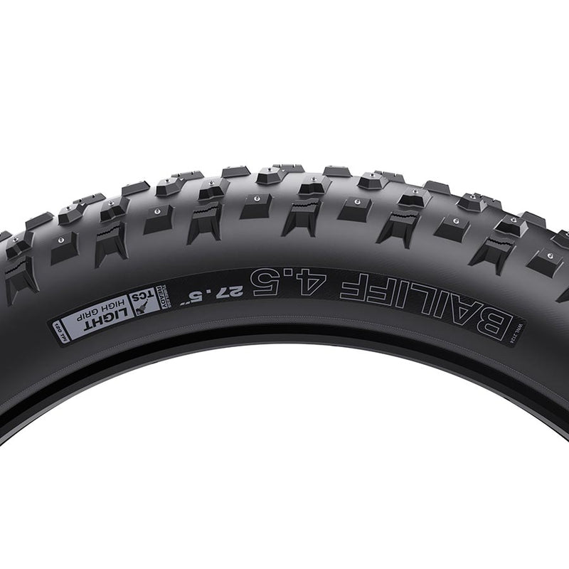 Load image into Gallery viewer, WTB Bailiff Winter Tire 110-584, Folding, Tubeless Ready, DNA, TCS Light/Fast Rolling Studded, 120TPI, Black