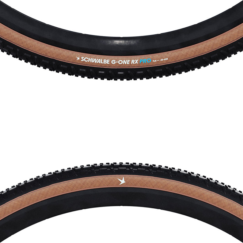 Load image into Gallery viewer, Schwalbe G-One RX Tire - 700 x 50, Tubeless, Folding, Black/Transparent, Evolution Line, Pro, Addix Race