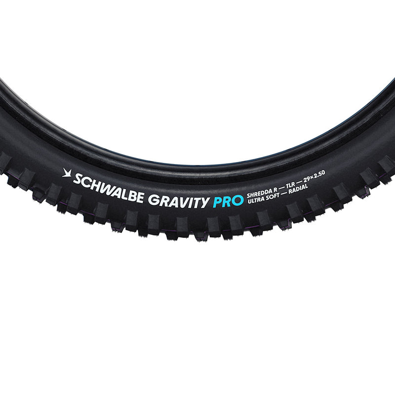 Load image into Gallery viewer, Schwalbe Shredda Front Tire - 29 x 2.50, Tubeless, Folding, Black, Evolution Line, Gravity Pro, Addix Ultra Soft,