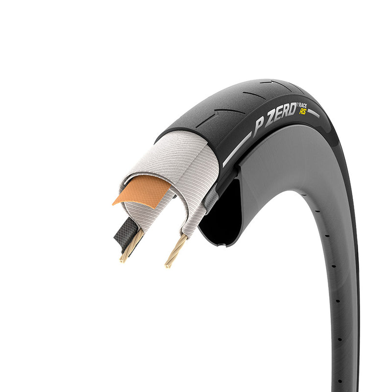 Load image into Gallery viewer, Pirelli P ZERO™ Race RS Road Tire, 700x28C, Folding, Clincher, SmartEVO2, TechBELT, 127TPI, Black