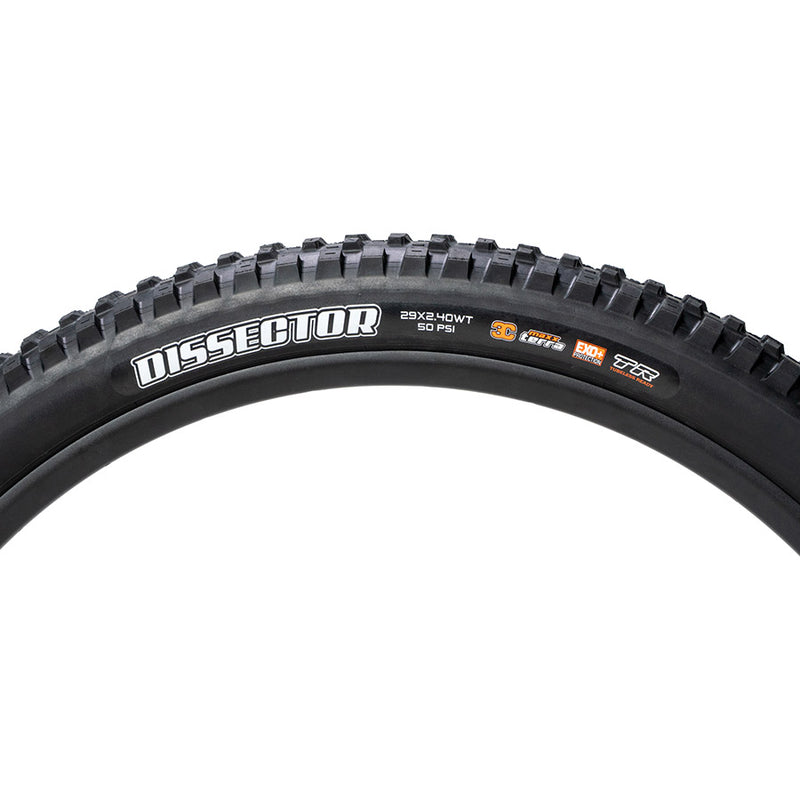 Load image into Gallery viewer, Maxxis Dissector II Mountain Tire, 29"x2.40, Folding, Tubeless Ready, MaxxTerra, EXO+, 60, Black