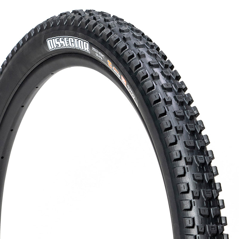 Load image into Gallery viewer, Maxxis Dissector II 27.5x2.40 Folding Tubeless-Ready Mountain Tire with EXO Sidewall Protection (Bundle of 2)