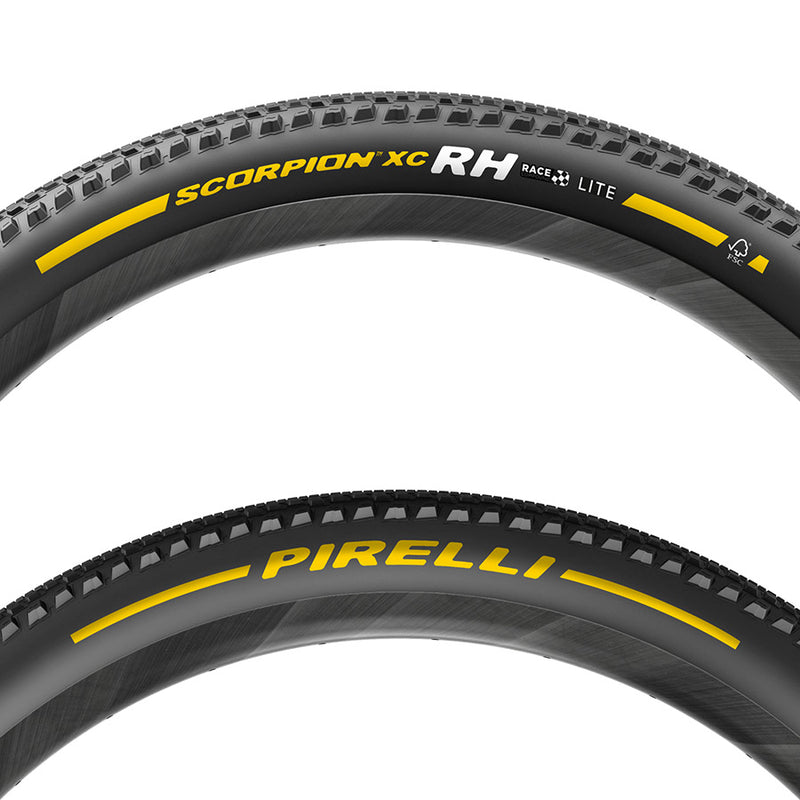 Load image into Gallery viewer, Pirelli Scorpion Race XC RH Mountain Tire, 29x2.4, Folding, Tubeless Ready, Race XC Compound, Lite, 120TPI, Team Edition