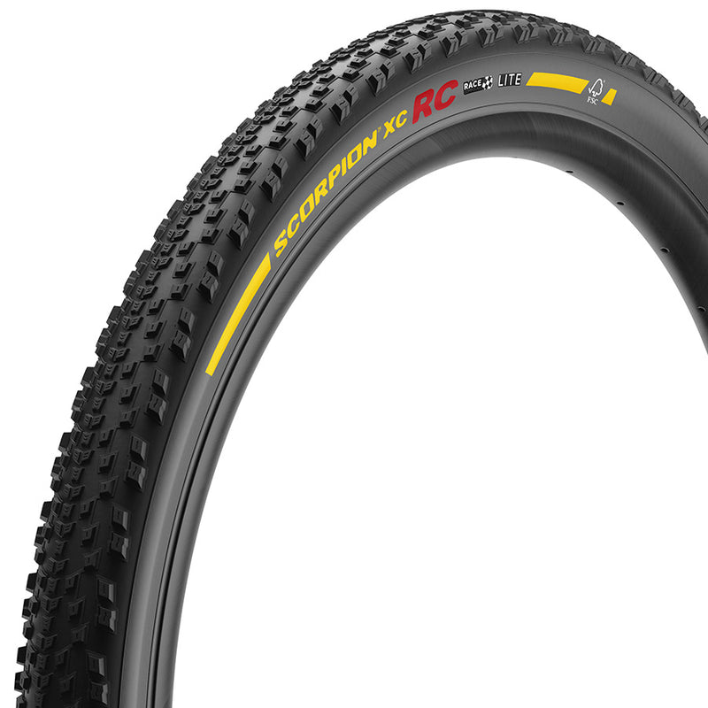Load image into Gallery viewer, Pirelli Scorpion Race XC RC Mountain Tire, 29x2.4, Folding, Tubeless Ready, Race XC Compound, Lite, 120TPI, Black