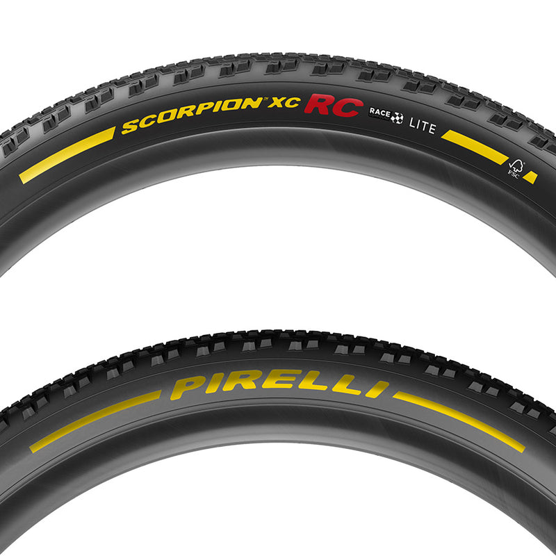 Load image into Gallery viewer, Pirelli Scorpion Race XC RC Mountain Tire, 29x2.4, Folding, Tubeless Ready, Race XC Compound, Lite, 120TPI, Black