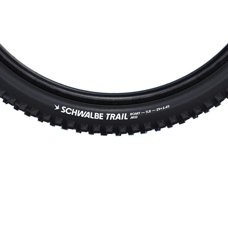 Load image into Gallery viewer, Schwalbe Romy Trail Mountain Tire, 29"x2.40, Folding, Tubeless Ready, Mid, TLR, 2x67TPI, Black