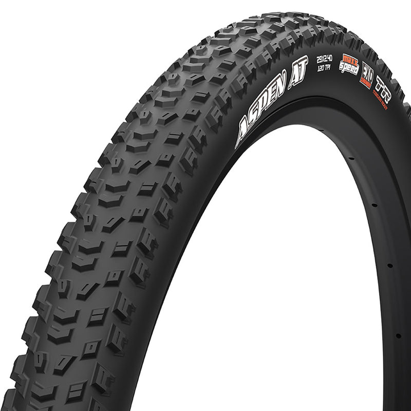 Load image into Gallery viewer, Maxxis Aspen AT Mountain Tire 29"x2.40 Folding Tubeless-Ready, EXO & MaxxSpeed Tech (Bundle of 2)
