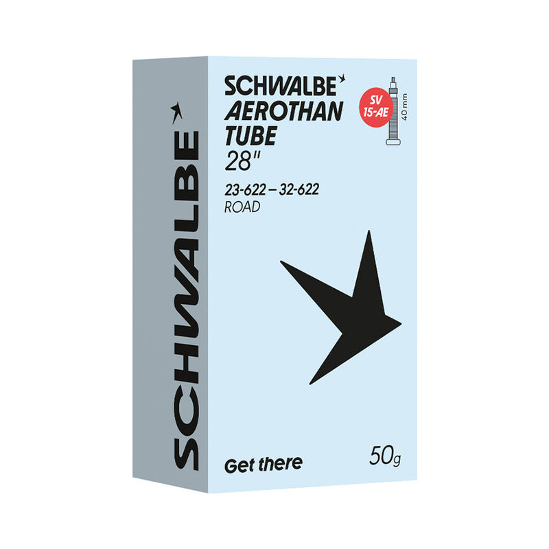 Load image into Gallery viewer, Schwalbe Aerothan Presta Tubes 60mm, 700C, Ultra-Light, Reliable, High-Performance Bicycle Inner Tubes (2 Pack)