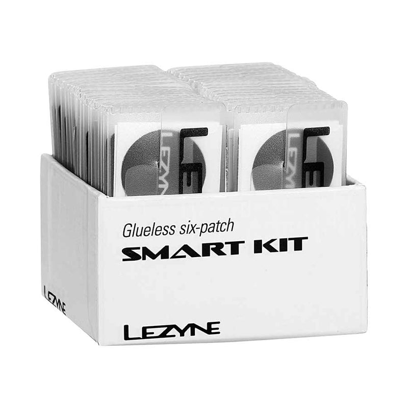 Load image into Gallery viewer, Lezyne Smart Kit Patch kit Rectangular display box with 34 kits