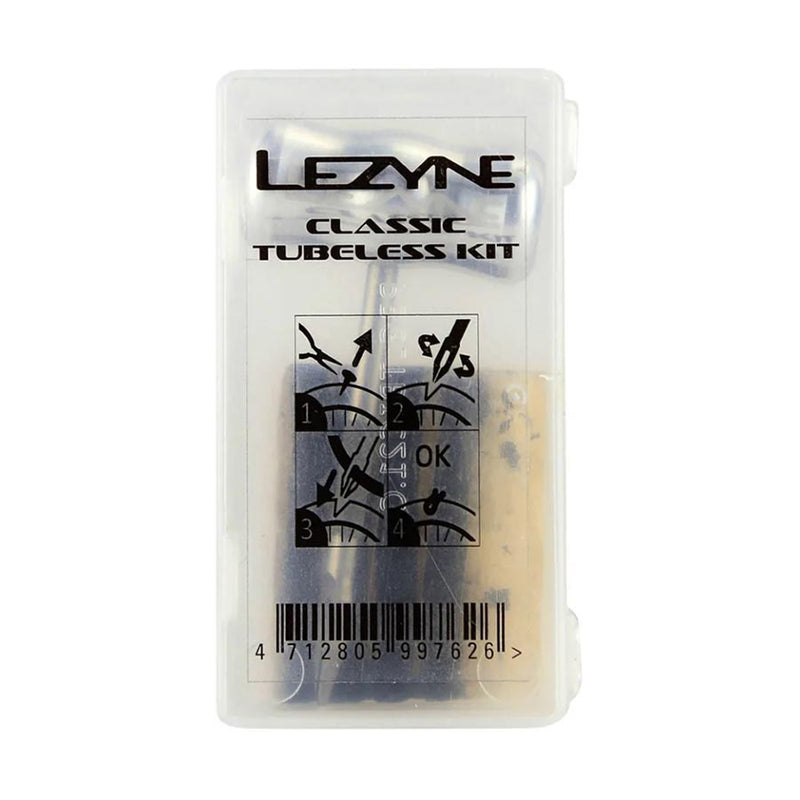Load image into Gallery viewer, Lezyne Classic Tubeless Patch Kit Ultra Compact Polypropylene Case