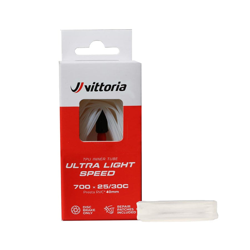 Load image into Gallery viewer, Vittoria Ultra Light Speed (TPU), Tube, Presta, Length: 40mm, 700C, 25-30c